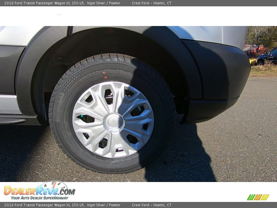 2019 Ford Transit Passenger Wagon XL 150 LR Ingot Silver / Pewter Photo #25