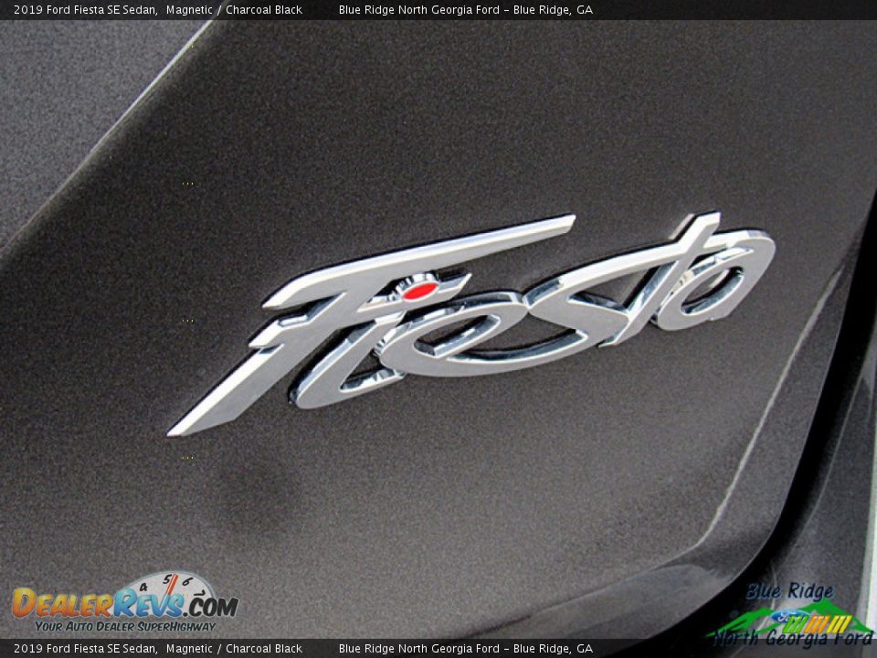 2019 Ford Fiesta SE Sedan Magnetic / Charcoal Black Photo #35
