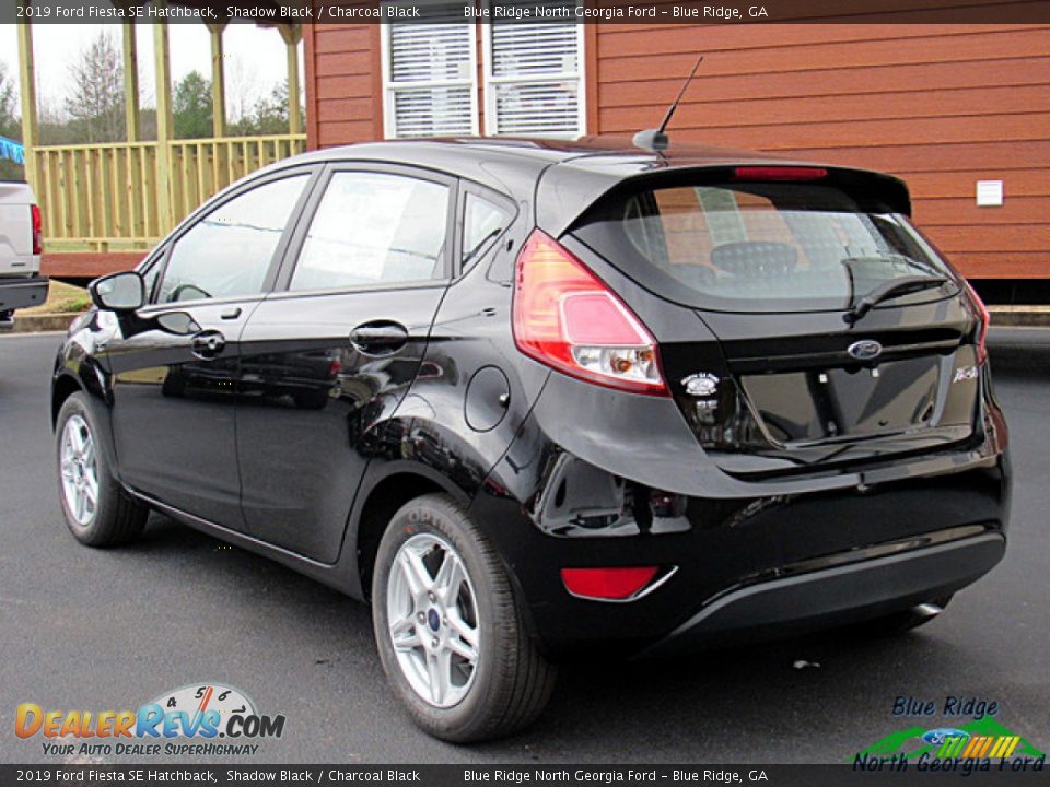 2019 Ford Fiesta SE Hatchback Shadow Black / Charcoal Black Photo #3