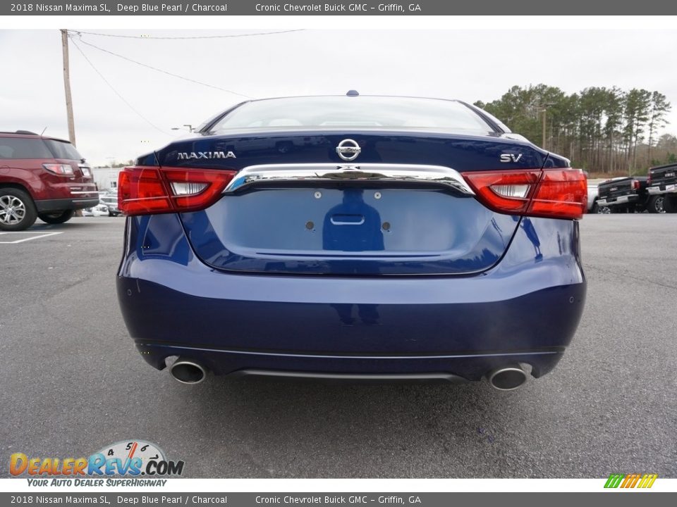 2018 Nissan Maxima SL Deep Blue Pearl / Charcoal Photo #11