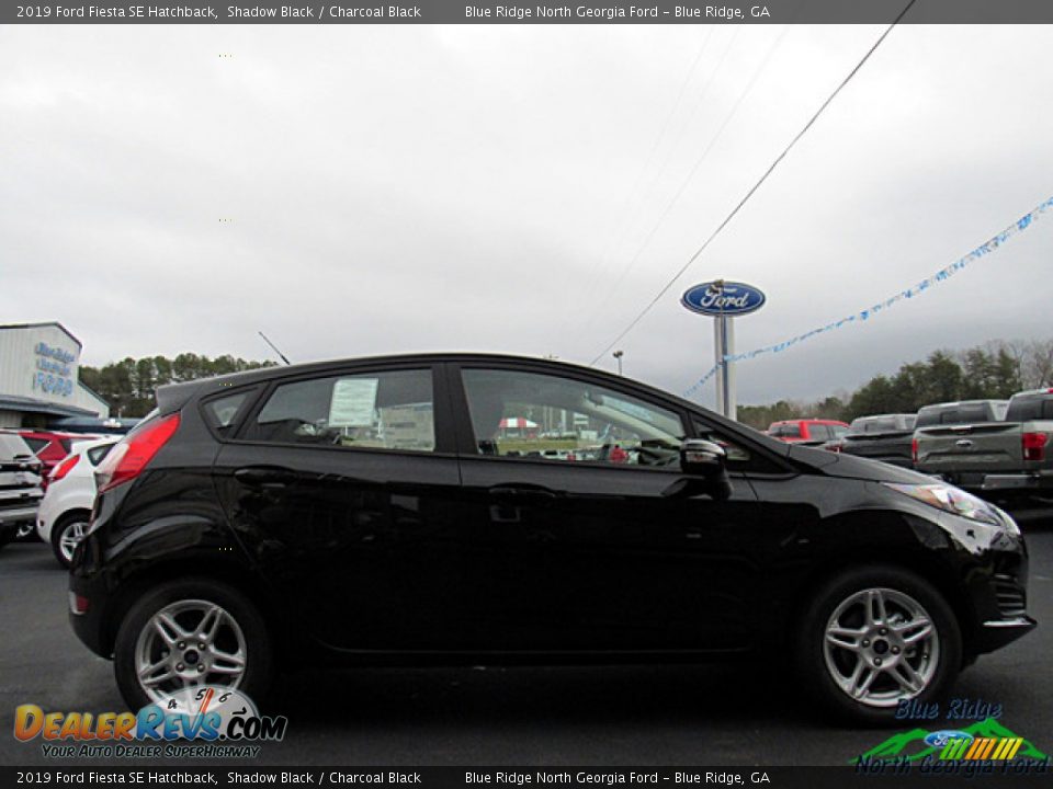 2019 Ford Fiesta SE Hatchback Shadow Black / Charcoal Black Photo #6