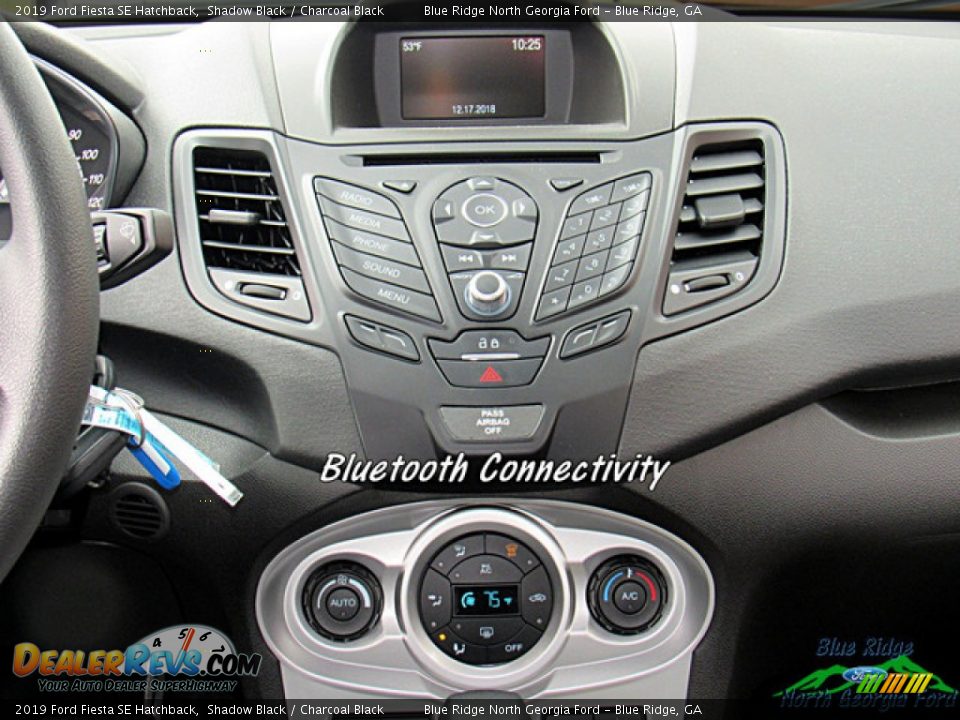 2019 Ford Fiesta SE Hatchback Shadow Black / Charcoal Black Photo #13