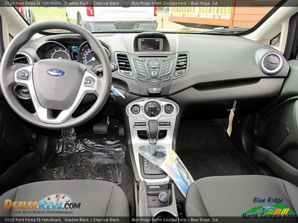 2019 Ford Fiesta SE Hatchback Shadow Black / Charcoal Black Photo #21