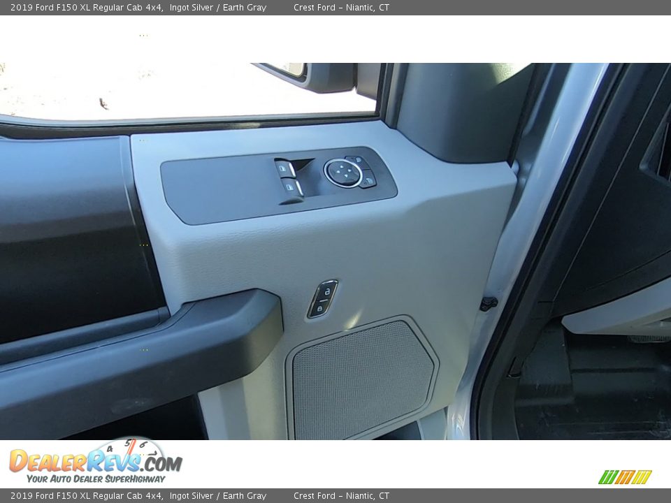 2019 Ford F150 XL Regular Cab 4x4 Ingot Silver / Earth Gray Photo #12