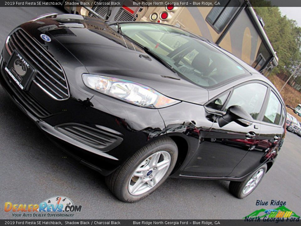 2019 Ford Fiesta SE Hatchback Shadow Black / Charcoal Black Photo #28