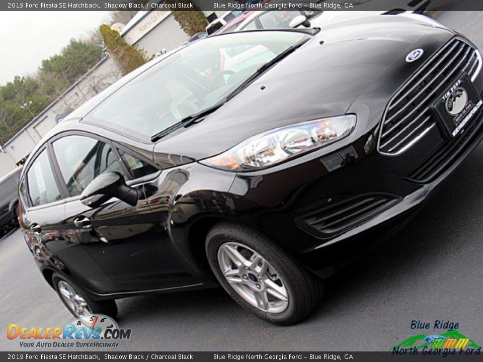 2019 Ford Fiesta SE Hatchback Shadow Black / Charcoal Black Photo #29