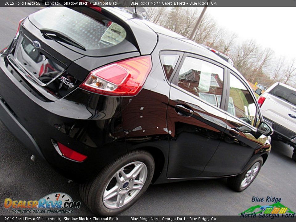 2019 Ford Fiesta SE Hatchback Shadow Black / Charcoal Black Photo #30