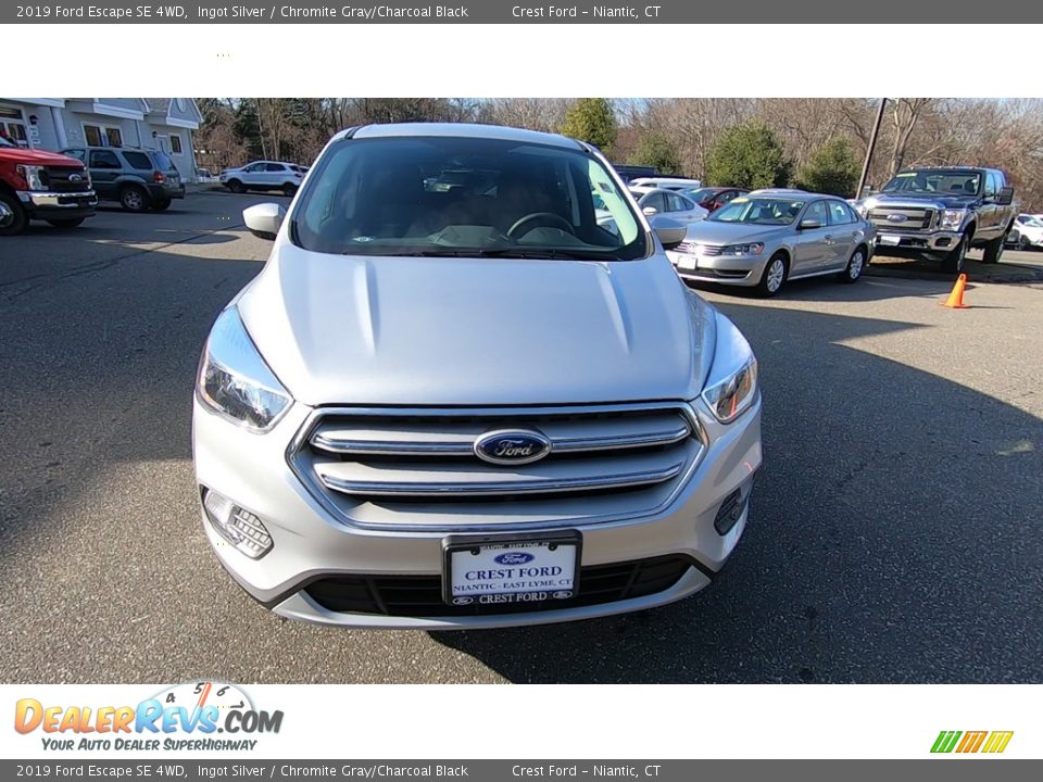 2019 Ford Escape SE 4WD Ingot Silver / Chromite Gray/Charcoal Black Photo #2