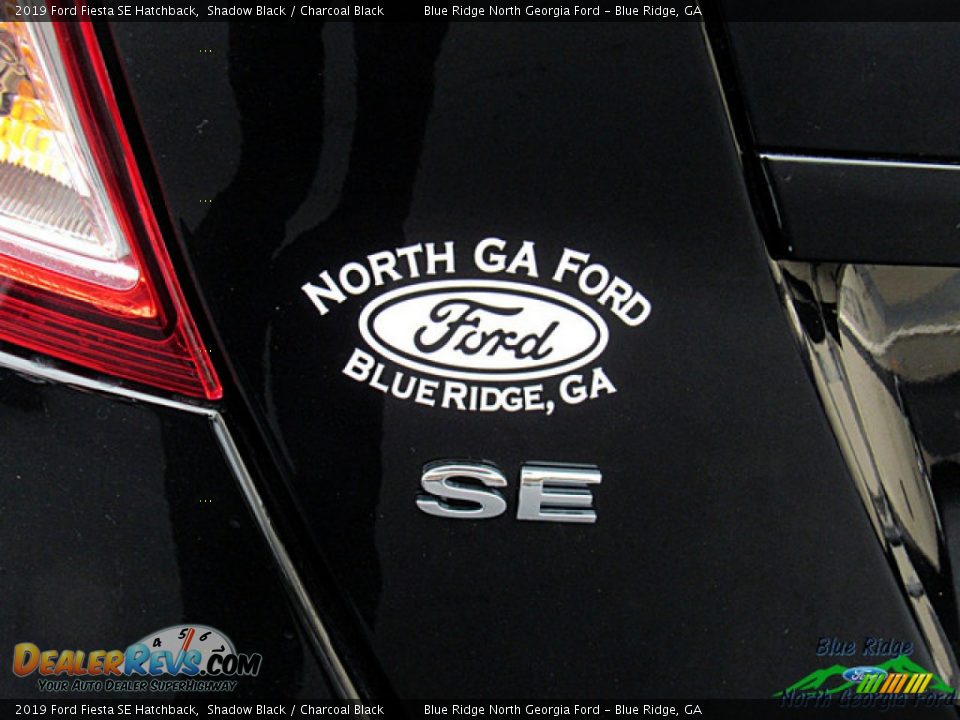 2019 Ford Fiesta SE Hatchback Shadow Black / Charcoal Black Photo #32