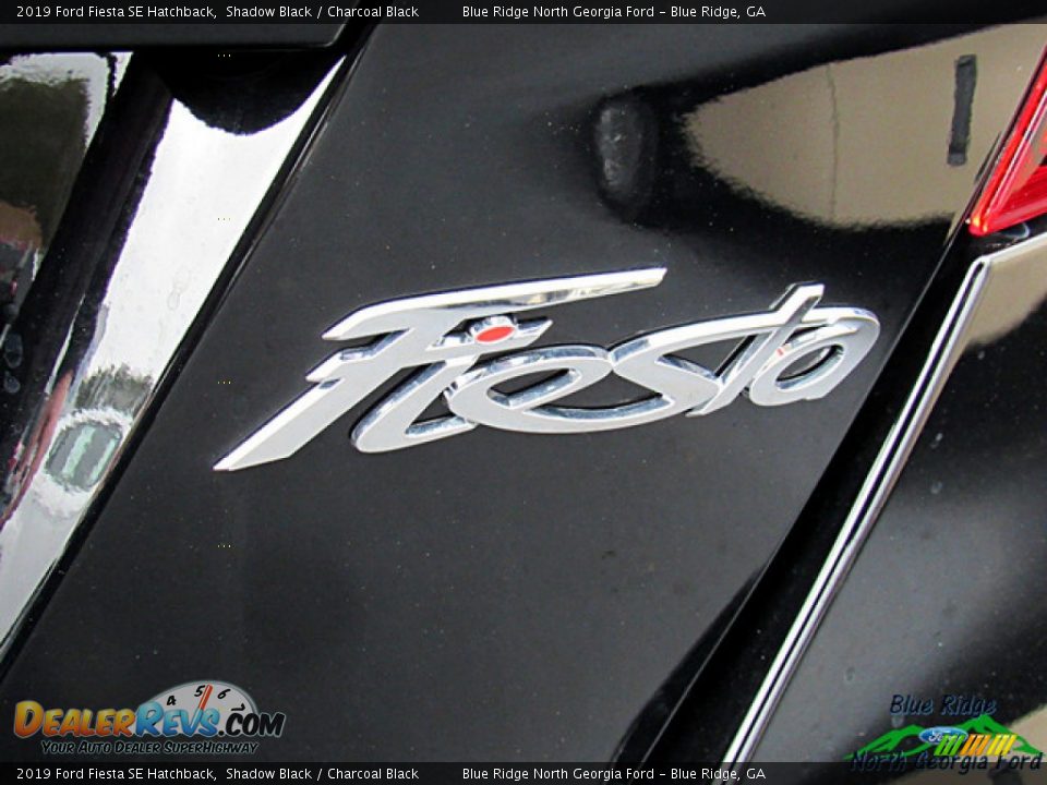 2019 Ford Fiesta SE Hatchback Shadow Black / Charcoal Black Photo #33