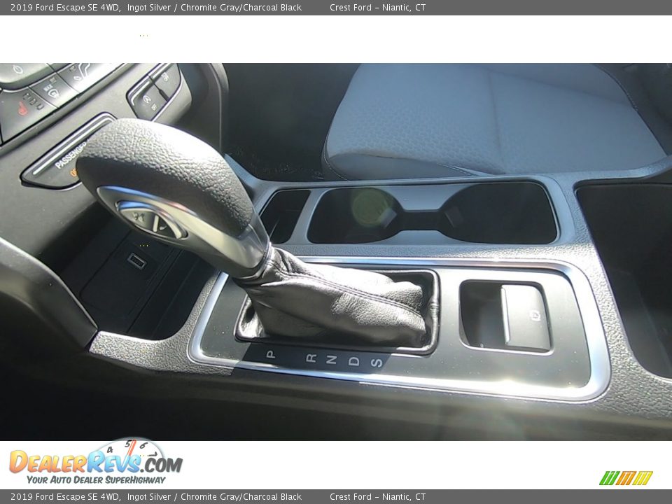 2019 Ford Escape SE 4WD Ingot Silver / Chromite Gray/Charcoal Black Photo #17