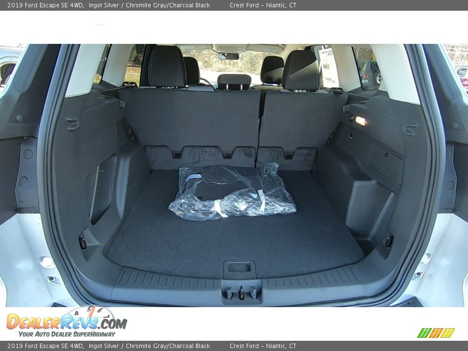 2019 Ford Escape SE 4WD Ingot Silver / Chromite Gray/Charcoal Black Photo #21