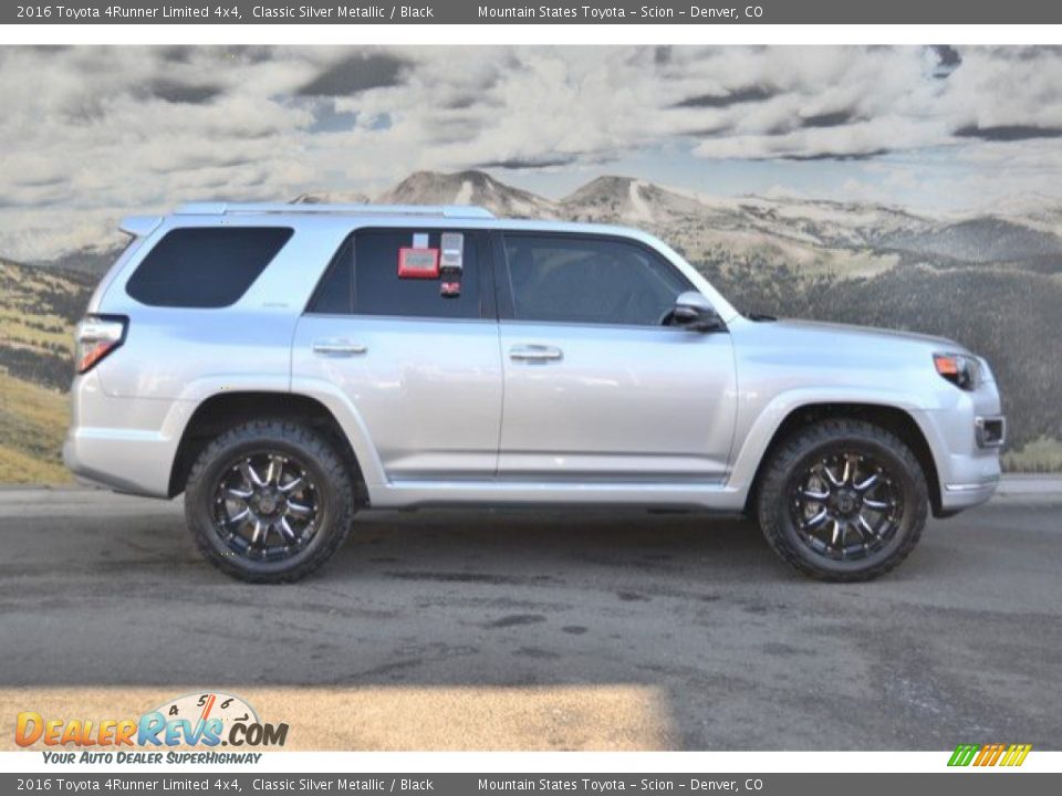 2016 Toyota 4Runner Limited 4x4 Classic Silver Metallic / Black Photo #2