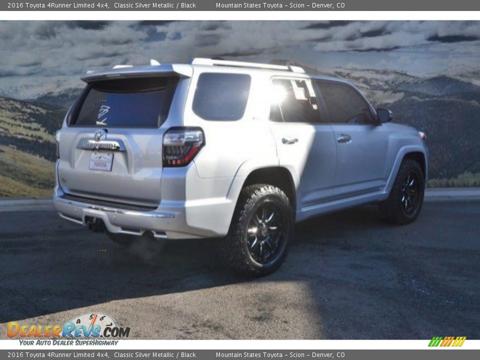 2016 Toyota 4Runner Limited 4x4 Classic Silver Metallic / Black Photo #3