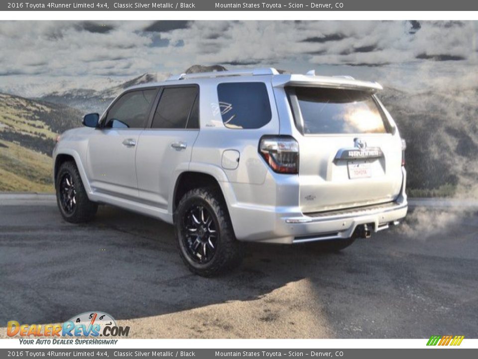 2016 Toyota 4Runner Limited 4x4 Classic Silver Metallic / Black Photo #8