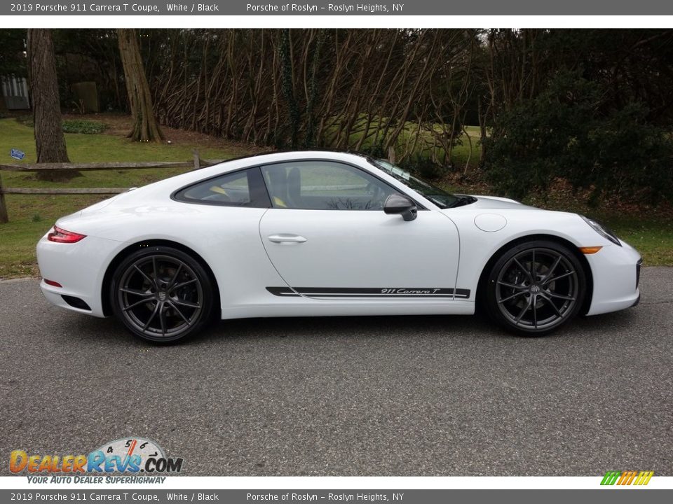 White 2019 Porsche 911 Carrera T Coupe Photo #3