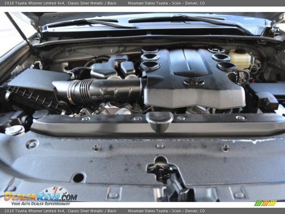 2016 Toyota 4Runner Limited 4x4 Classic Silver Metallic / Black Photo #28