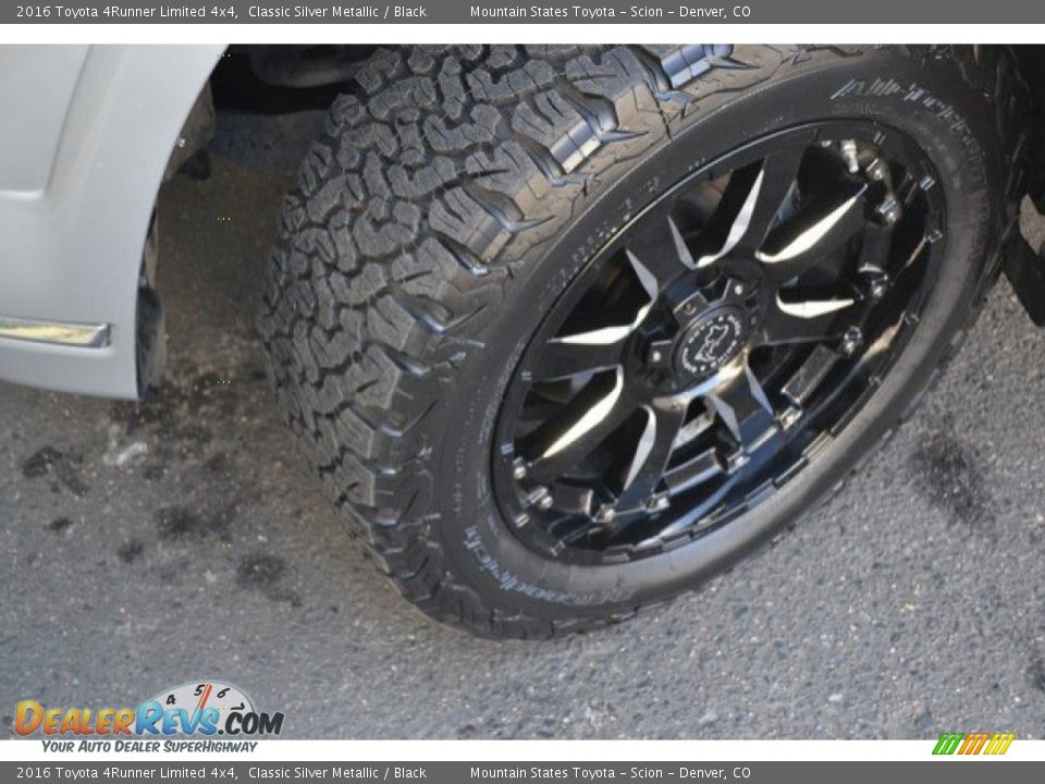 2016 Toyota 4Runner Limited 4x4 Classic Silver Metallic / Black Photo #29