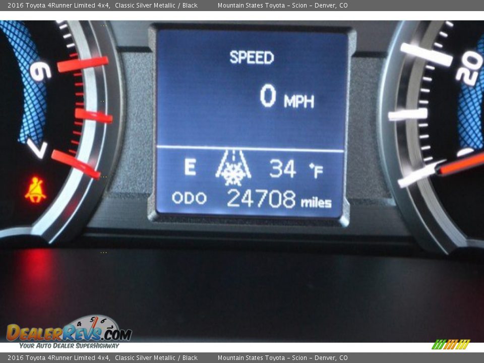 2016 Toyota 4Runner Limited 4x4 Classic Silver Metallic / Black Photo #30