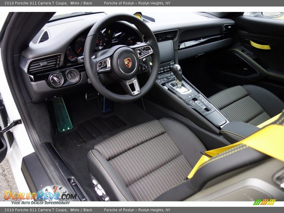 Front Seat of 2019 Porsche 911 Carrera T Coupe Photo #22