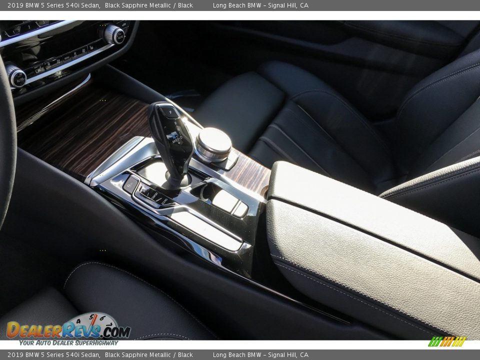 2019 BMW 5 Series 540i Sedan Black Sapphire Metallic / Black Photo #7