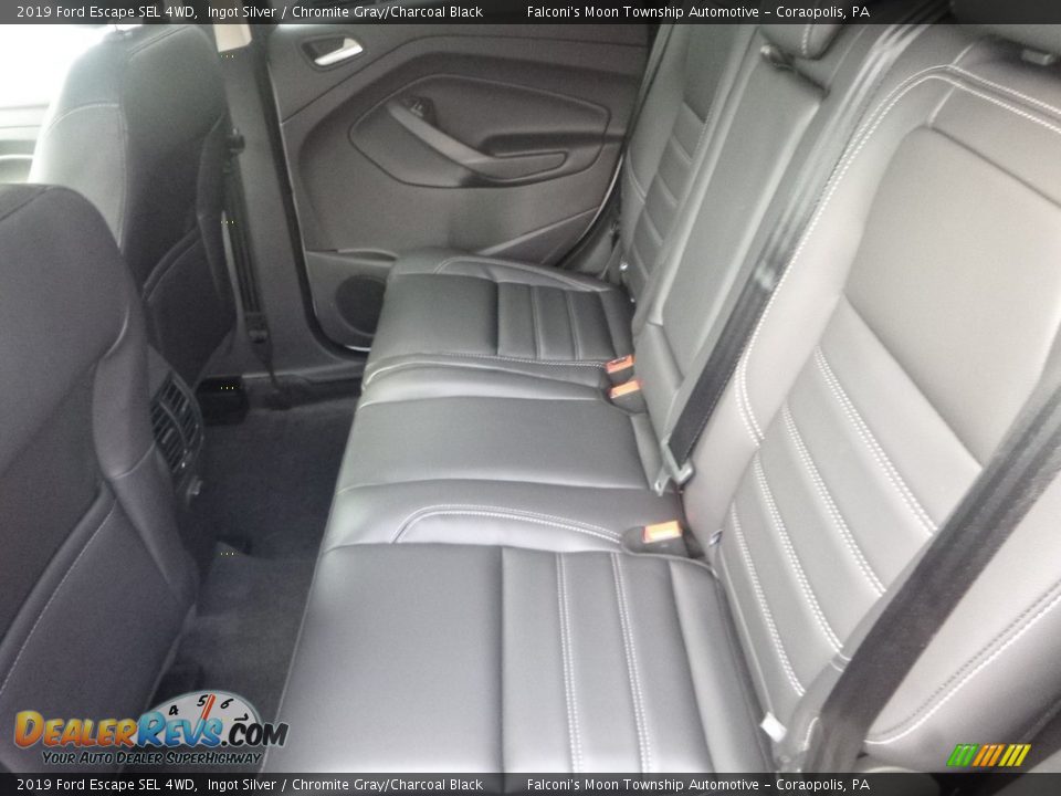 2019 Ford Escape SEL 4WD Ingot Silver / Chromite Gray/Charcoal Black Photo #8