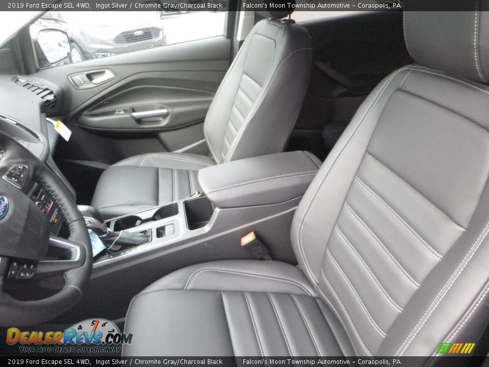 2019 Ford Escape SEL 4WD Ingot Silver / Chromite Gray/Charcoal Black Photo #11