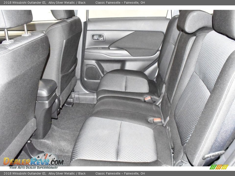 Rear Seat of 2018 Mitsubishi Outlander ES Photo #8