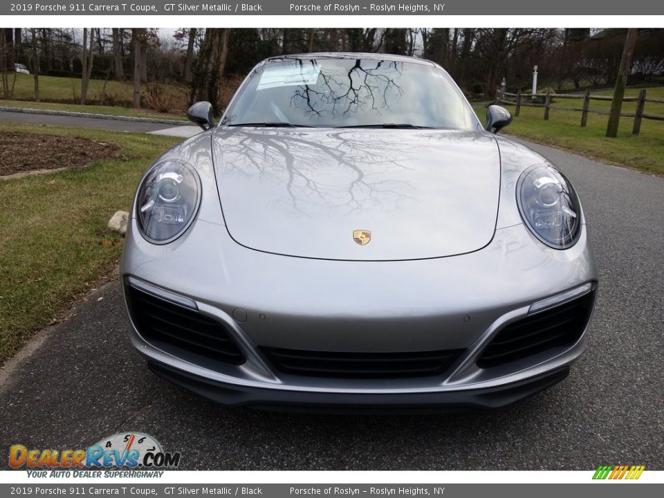 2019 Porsche 911 Carrera T Coupe GT Silver Metallic / Black Photo #2