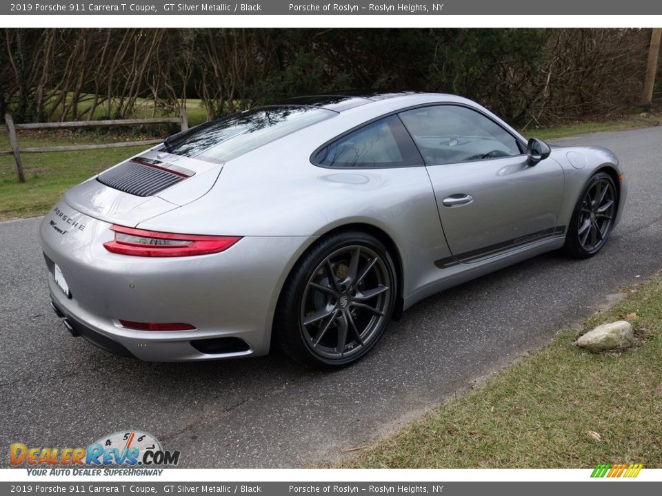2019 Porsche 911 Carrera T Coupe GT Silver Metallic / Black Photo #4