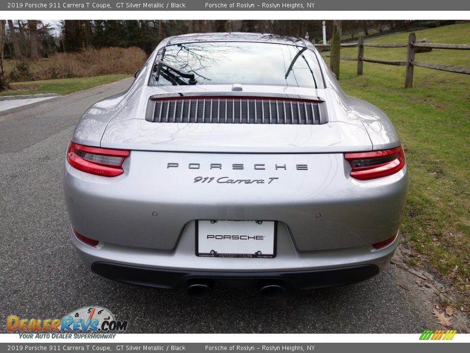 2019 Porsche 911 Carrera T Coupe GT Silver Metallic / Black Photo #5