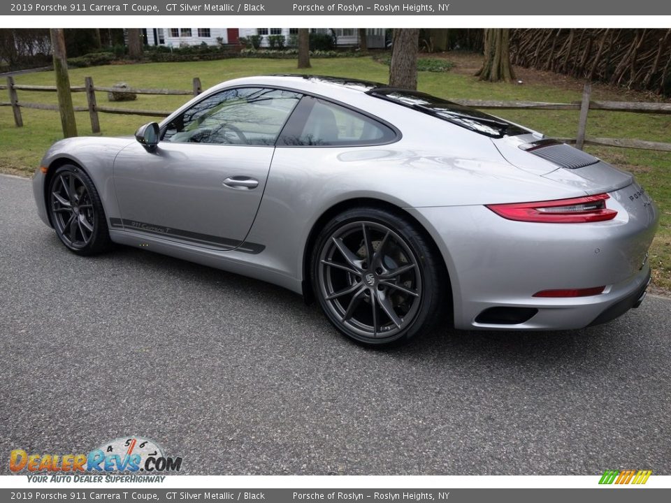 2019 Porsche 911 Carrera T Coupe GT Silver Metallic / Black Photo #6