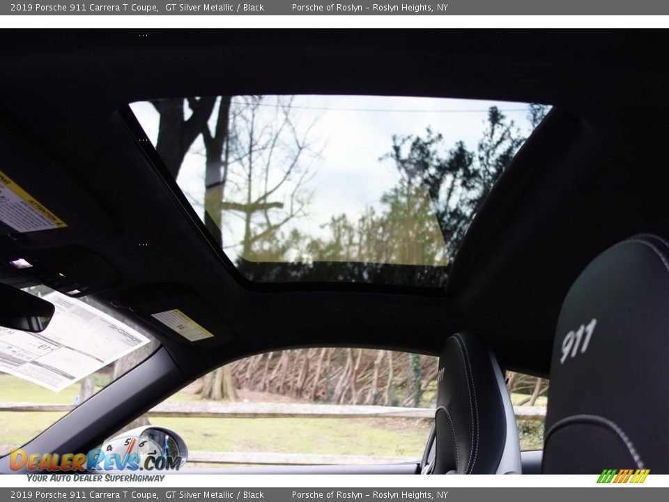2019 Porsche 911 Carrera T Coupe GT Silver Metallic / Black Photo #13