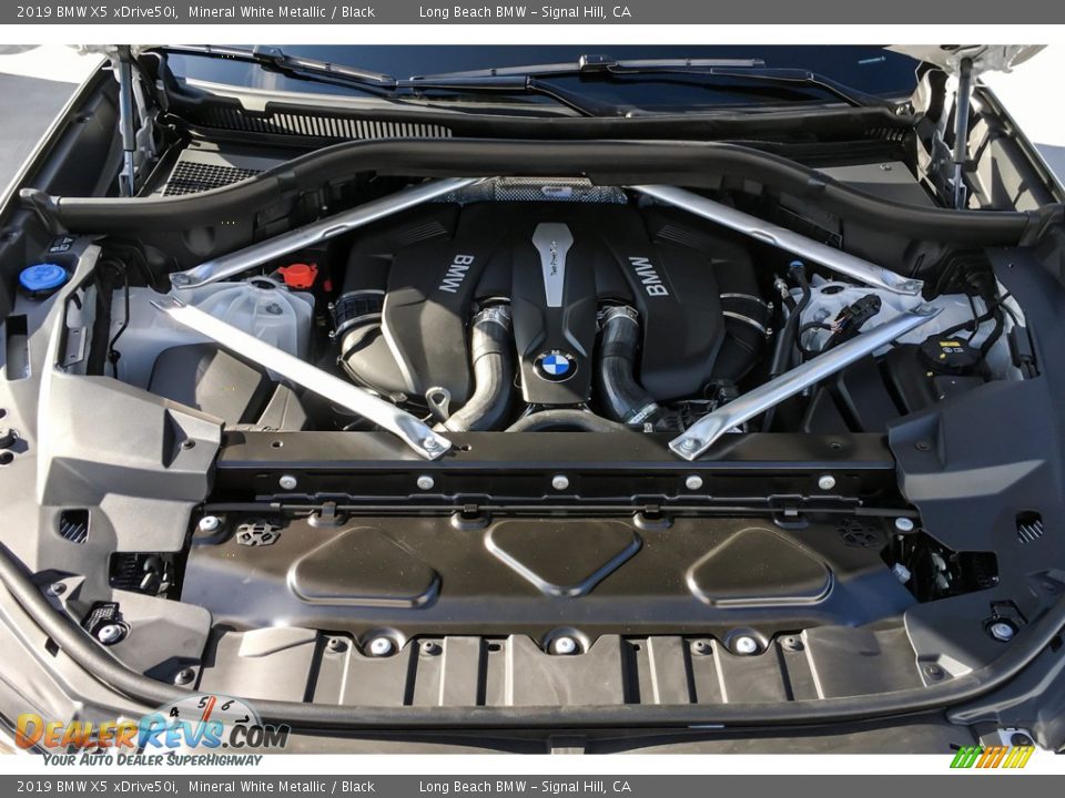 2019 BMW X5 xDrive50i 4.4 Liter TwinPower Turbocharged DOHC 32-Valve VVT V8 Engine Photo #8