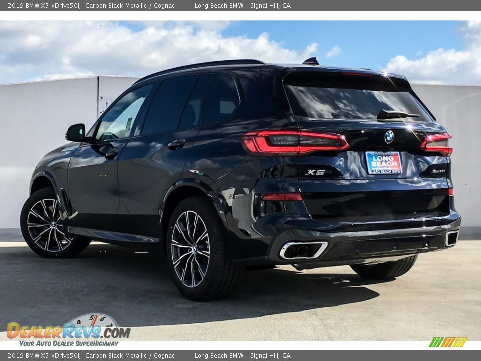 2019 BMW X5 xDrive50i Carbon Black Metallic / Cognac Photo #2