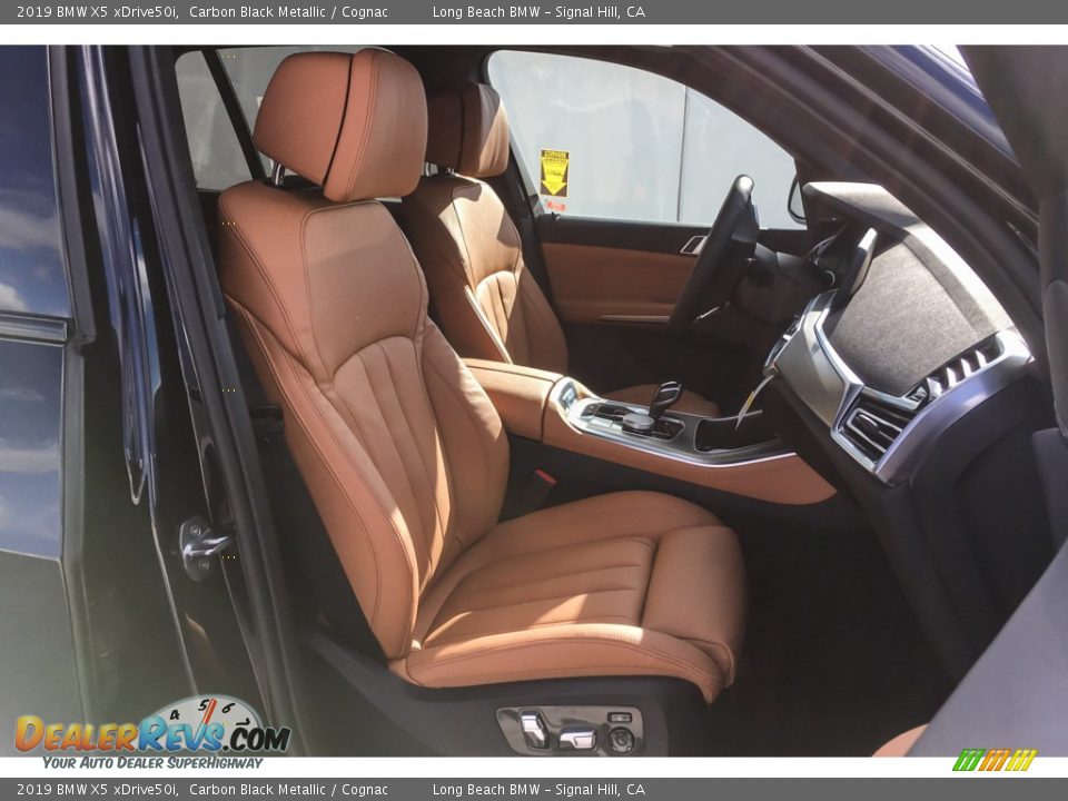 Cognac Interior - 2019 BMW X5 xDrive50i Photo #5