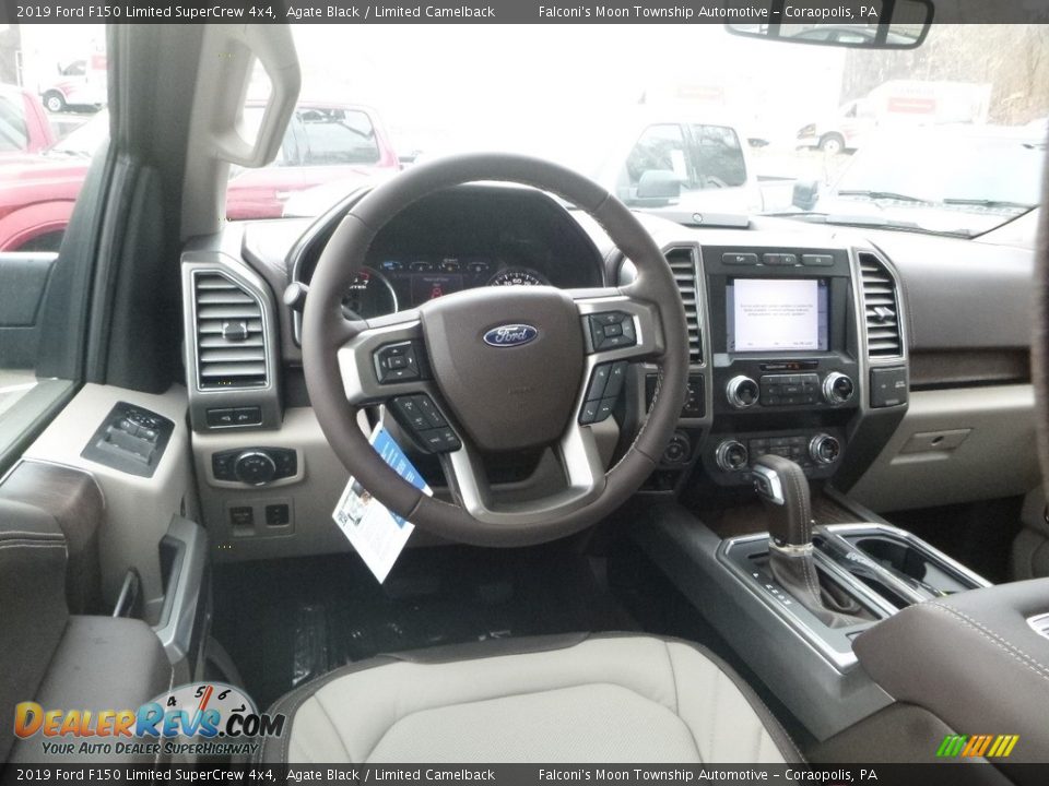 Front Seat of 2019 Ford F150 Limited SuperCrew 4x4 Photo #9