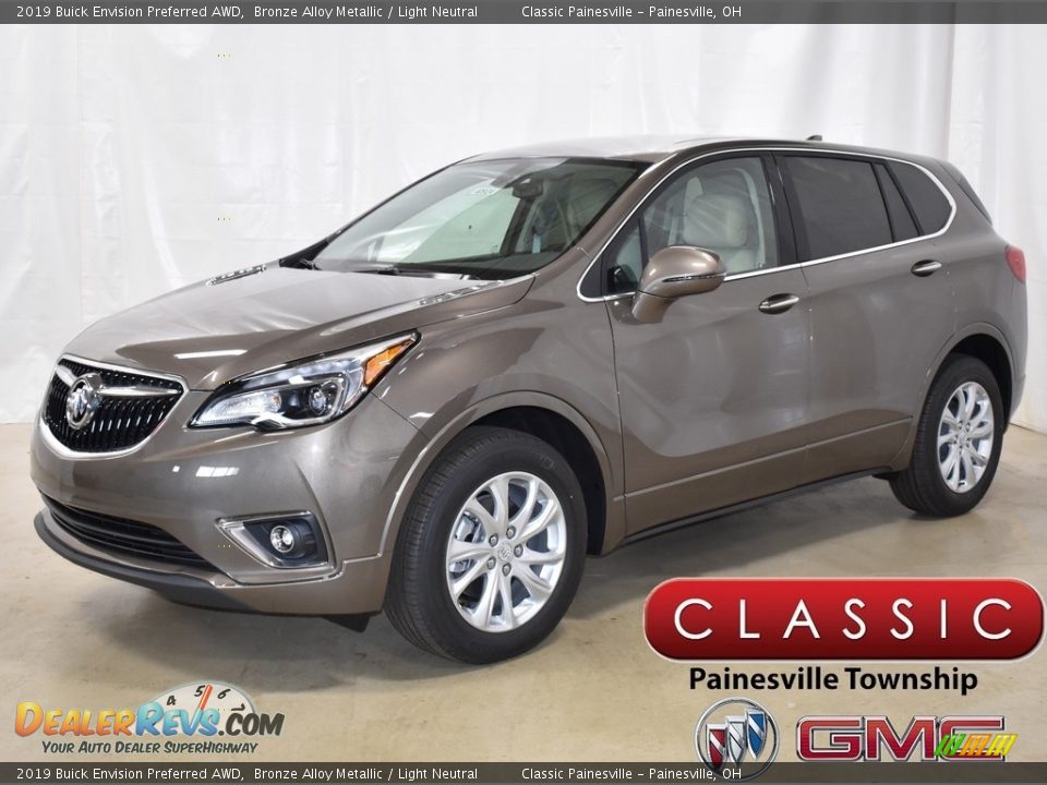 2019 Buick Envision Preferred AWD Bronze Alloy Metallic / Light Neutral Photo #1