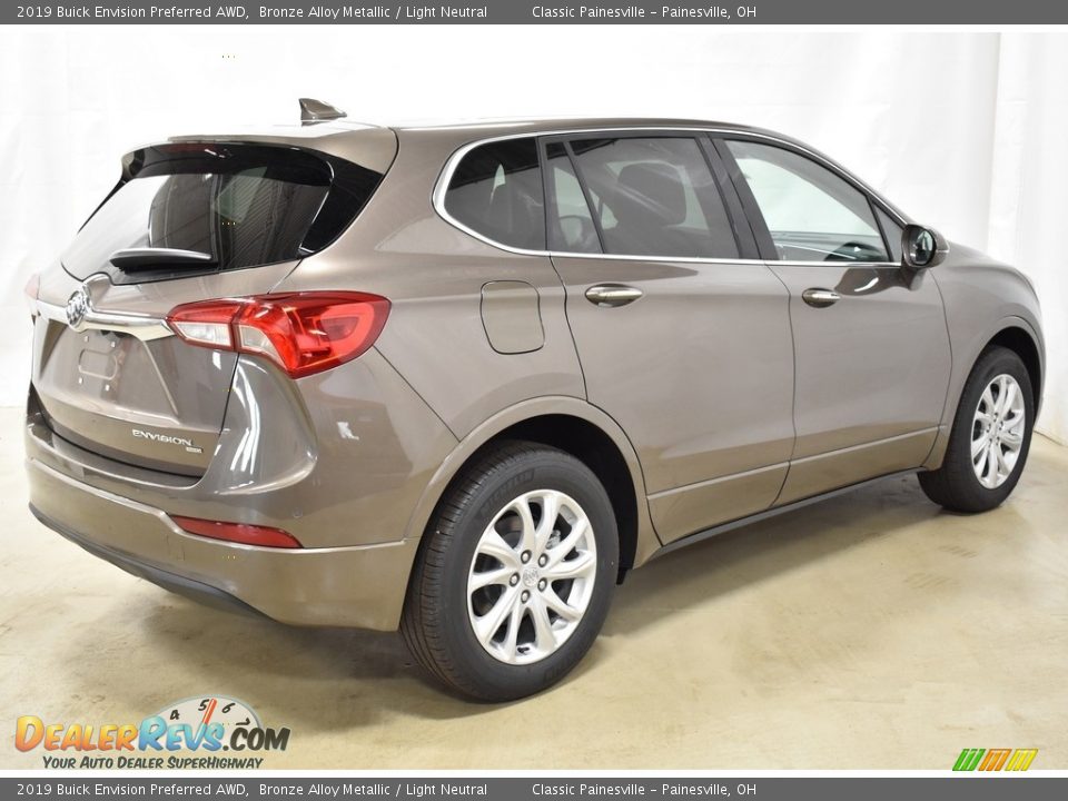 2019 Buick Envision Preferred AWD Bronze Alloy Metallic / Light Neutral Photo #2