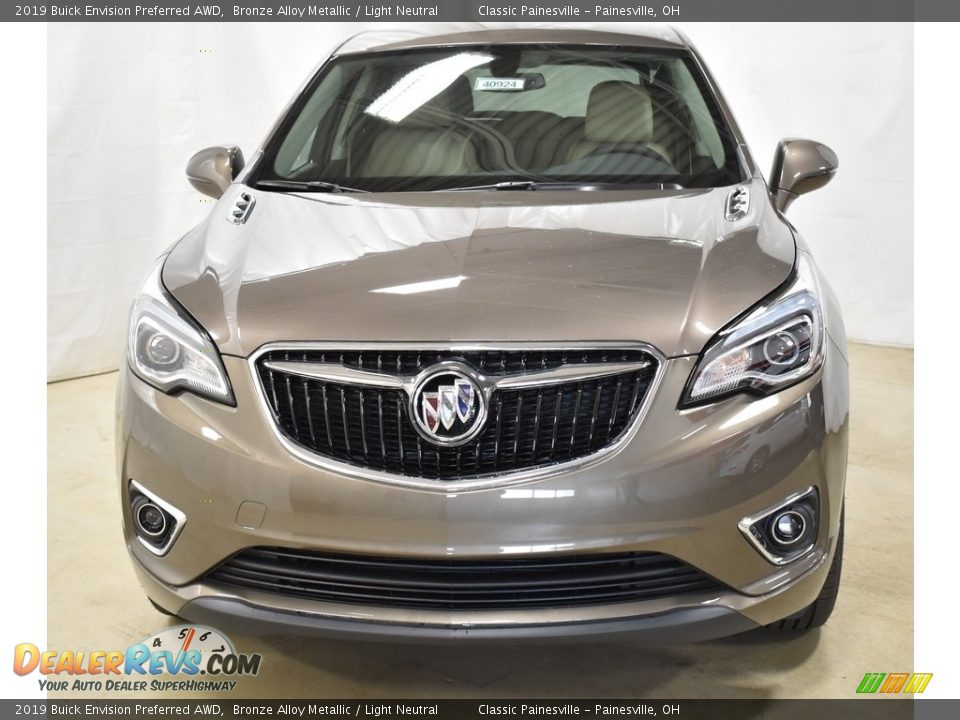 2019 Buick Envision Preferred AWD Bronze Alloy Metallic / Light Neutral Photo #4