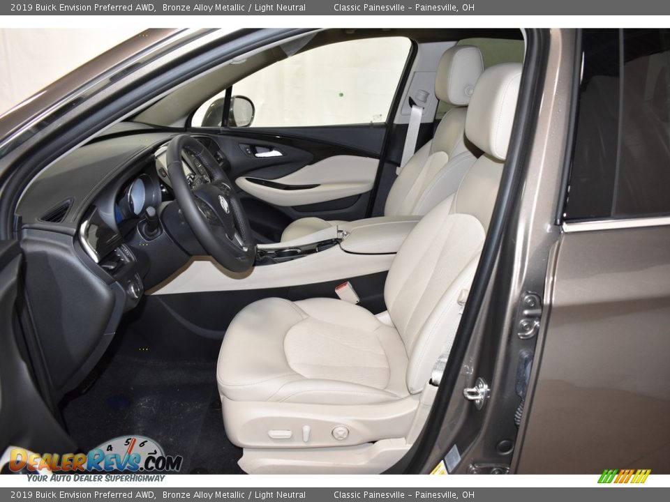 2019 Buick Envision Preferred AWD Bronze Alloy Metallic / Light Neutral Photo #6