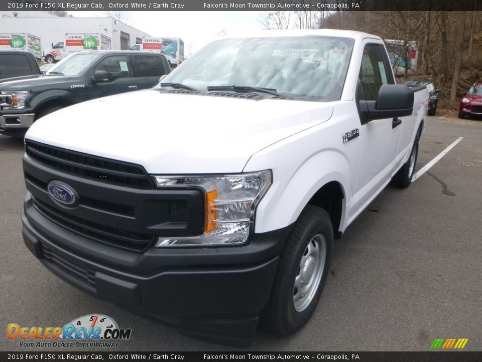 2019 Ford F150 XL Regular Cab Oxford White / Earth Gray Photo #2