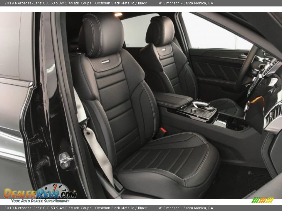Front Seat of 2019 Mercedes-Benz GLE 63 S AMG 4Matic Coupe Photo #5