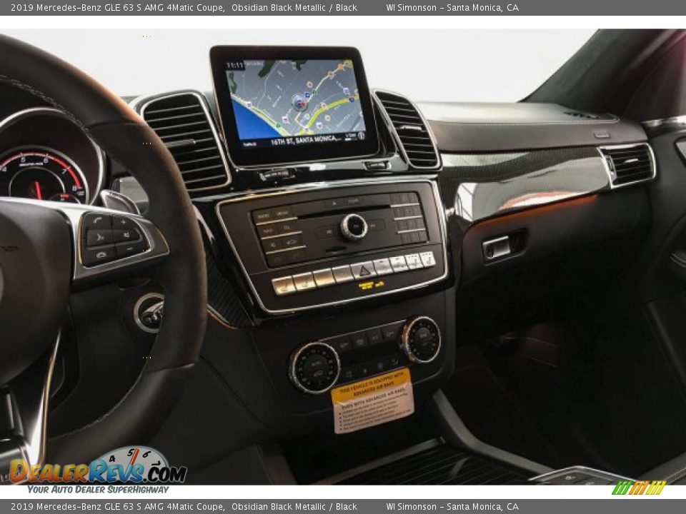 Dashboard of 2019 Mercedes-Benz GLE 63 S AMG 4Matic Coupe Photo #6