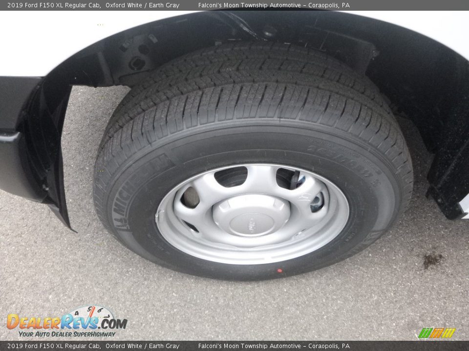 2019 Ford F150 XL Regular Cab Oxford White / Earth Gray Photo #8