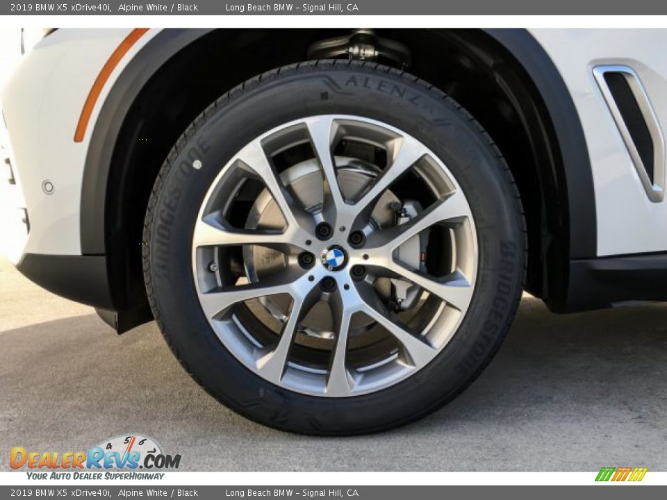 2019 BMW X5 xDrive40i Alpine White / Black Photo #9