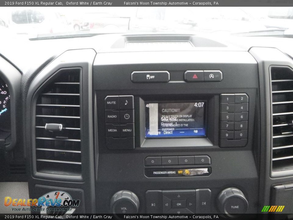2019 Ford F150 XL Regular Cab Oxford White / Earth Gray Photo #13