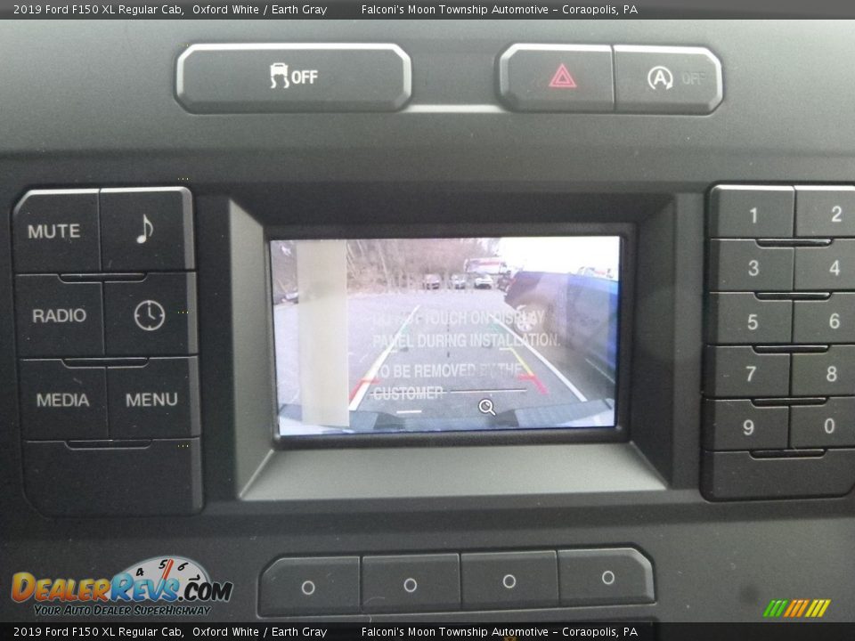 2019 Ford F150 XL Regular Cab Oxford White / Earth Gray Photo #14