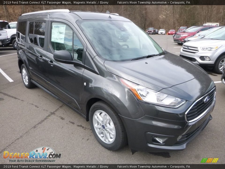 Front 3/4 View of 2019 Ford Transit Connect XLT Passenger Wagon Photo #3