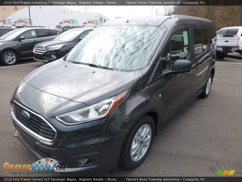 2019 Ford Transit Connect XLT Passenger Wagon Magnetic Metallic / Ebony Photo #5